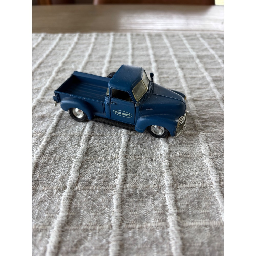 Vintage 1995 Road Champs Old Navy Blue Chevy C3100 Pickup Truck